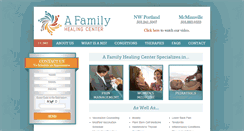 Desktop Screenshot of afamilyhealingcenter.com